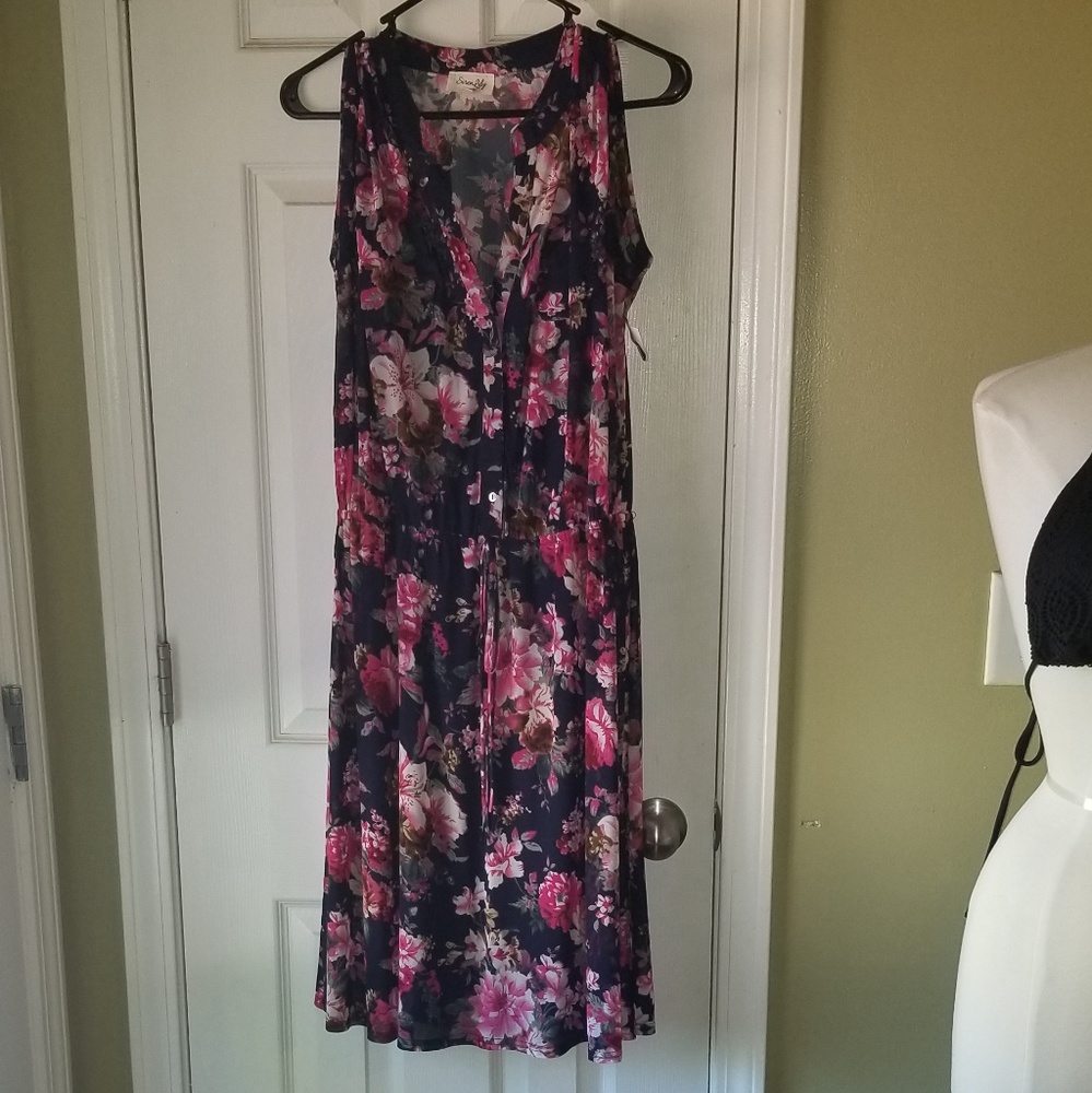 Floral Plus size Dress